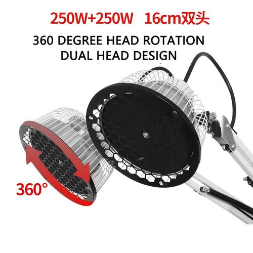 360-Degree Rotating Heating Battery Therapy Single-Head and Dual-Head Magnetic Therapy Lamp