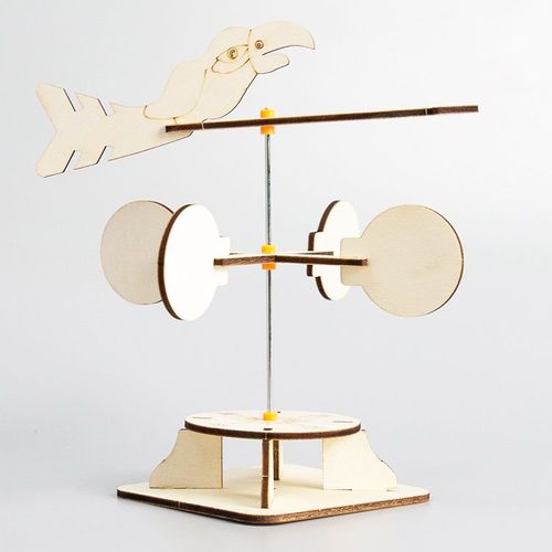 DIY 3D Assembly Wooden Puzzles Educational Toys Science Sets Physics Toys Toys for Kids