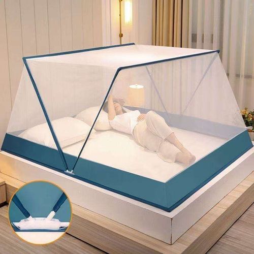 Instant-Setup Folding Mosquito Net Unfolds in Seconds, Protecting Your Family's Health