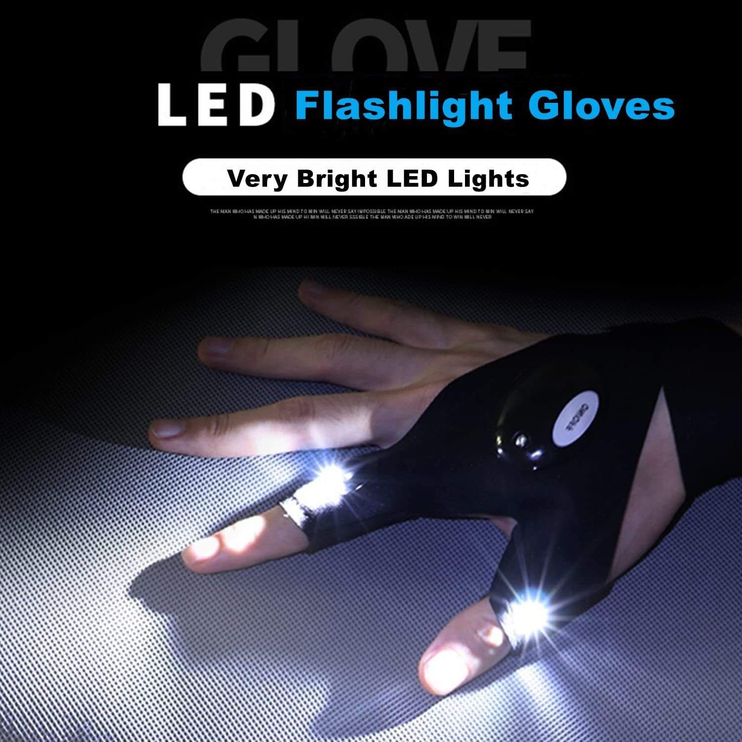 LEDLight Repair night and night fishing gloves