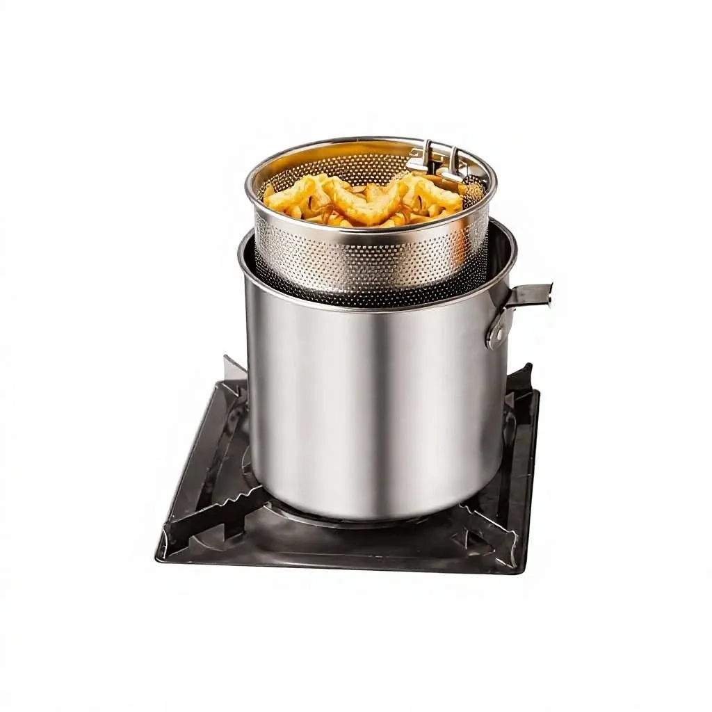 304 Stainless Steel Deep Fryer