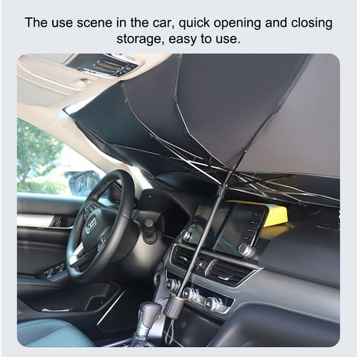 Car windshield sunshade umbrella