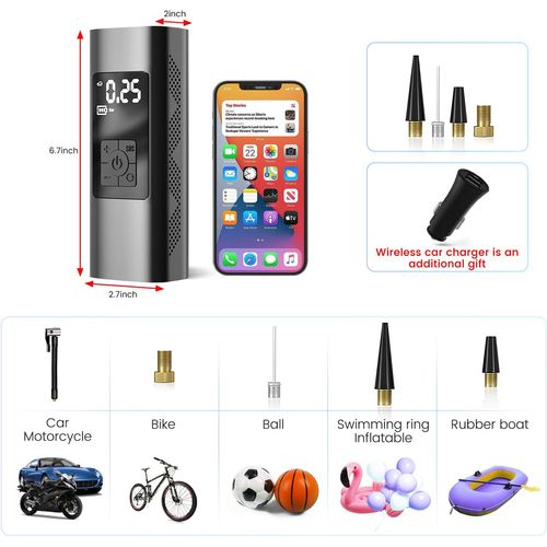 Wireless air pump
