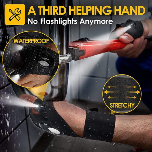 LEDLight Repair night and night fishing gloves