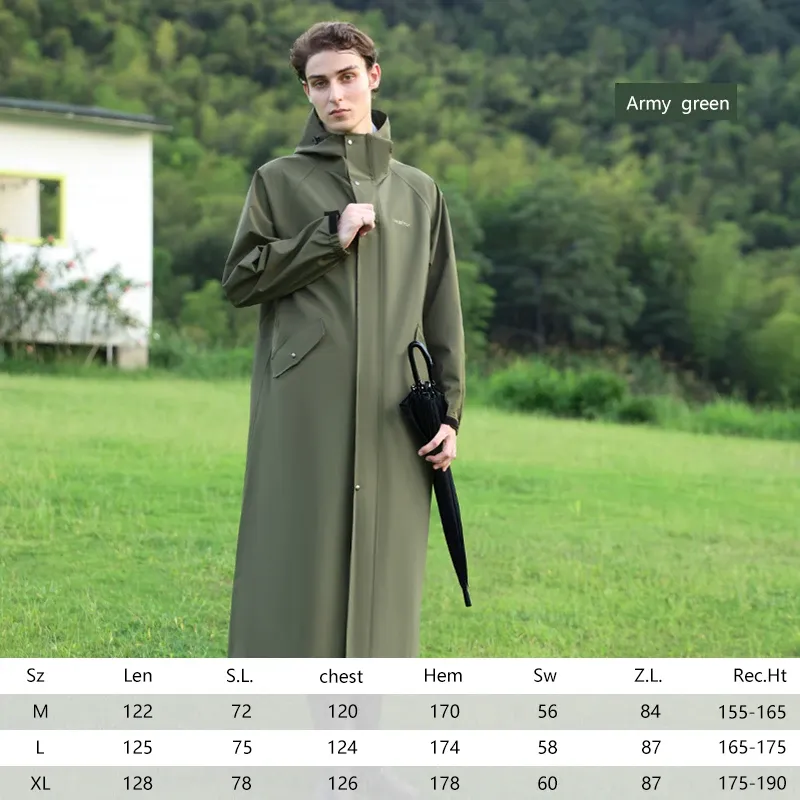Long Waterproof Raincoats