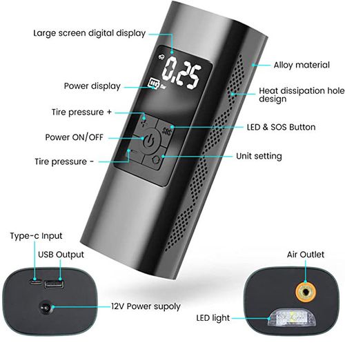 Wireless air pump
