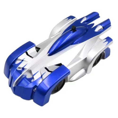 Wall climbing remote control racing car