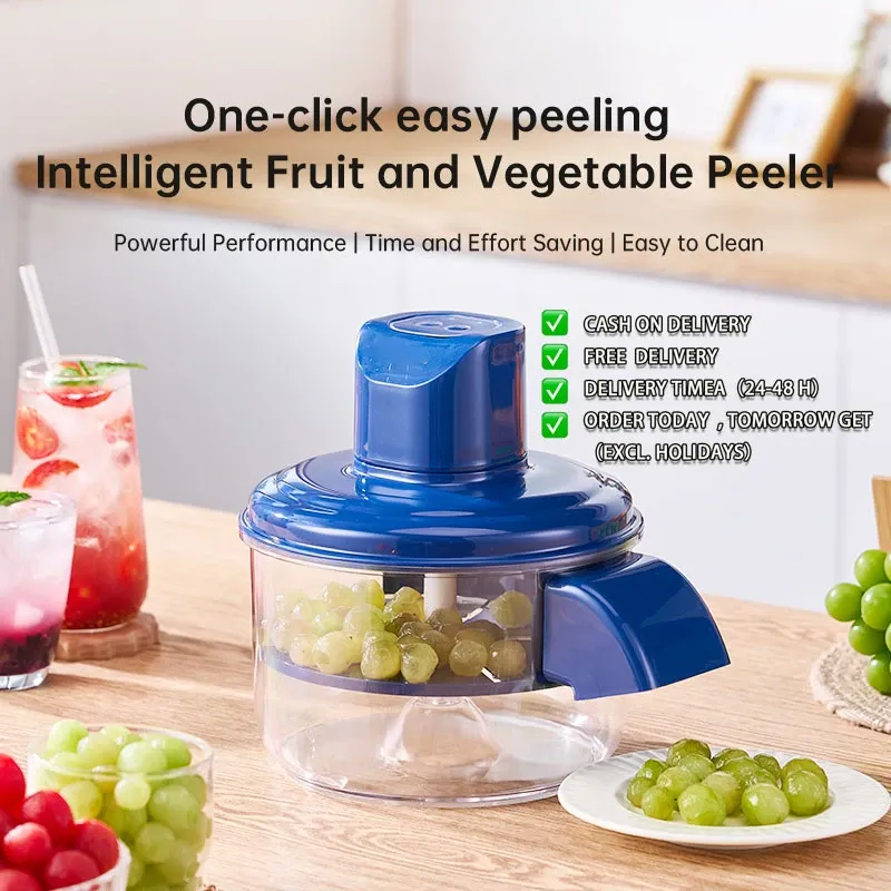 Popular household and commercial fruit and vegetable peeler grape peeler