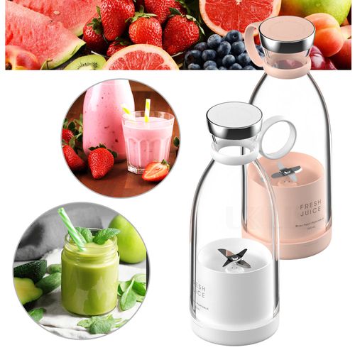 Portable Blender Fresh Juice Bottle Personal Mini Electric Fruit Juicer Cup