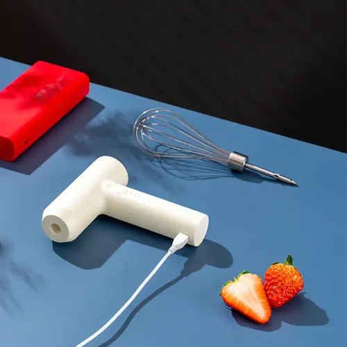 Cordless Electric Food Mixer Portable 3 Speed ​​Egg Beater Baking Dough Cake Cream Mixer Kitchen Tools