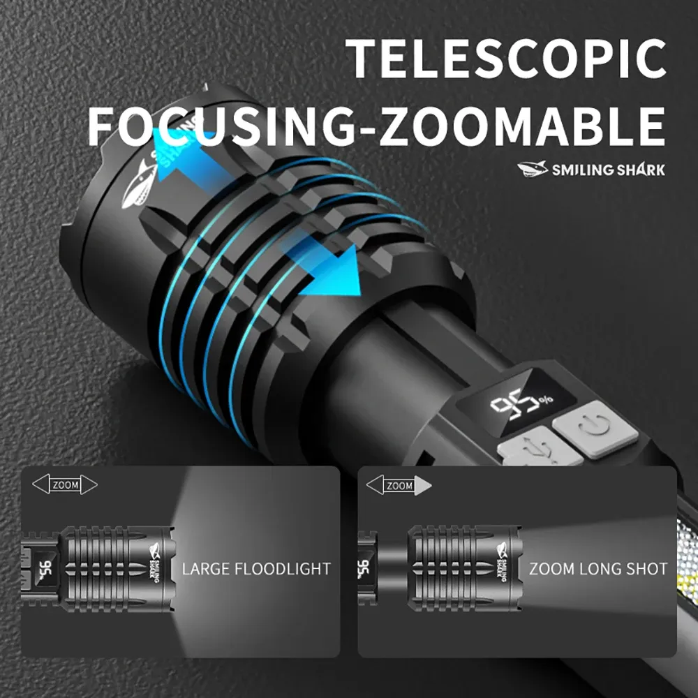 High-intensity flashlight