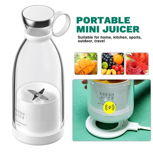 Portable Blender Fresh Juice Bottle Personal Mini Electric Fruit Juicer Cup