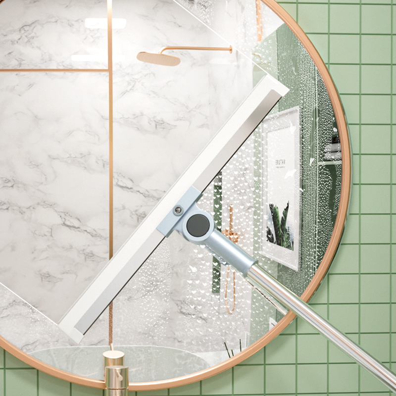 Hot selling 50cm multifunctional magic broom magic floor wiper rotatable wiper scraper telescopic broom floor cleaning tool