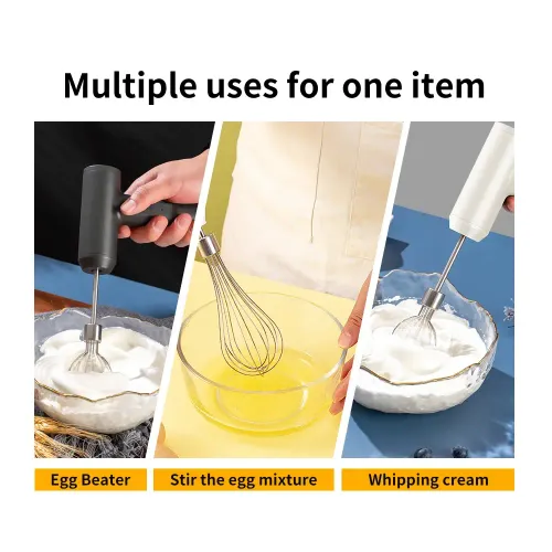 Cordless Electric Food Mixer Portable 3 Speed ​​Egg Beater Baking Dough Cake Cream Mixer Kitchen Tools