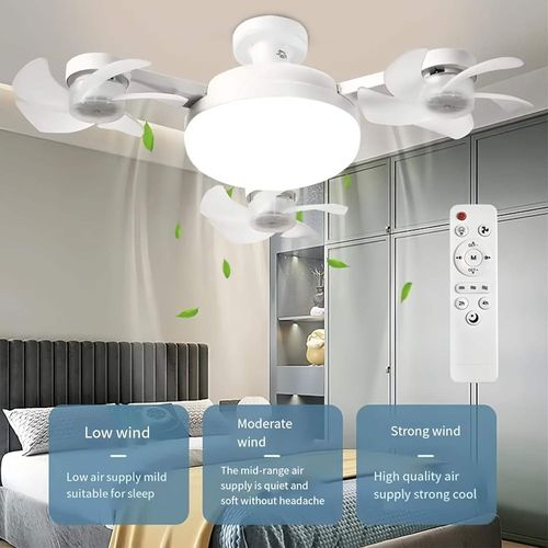 2-in-1 hanging fan light