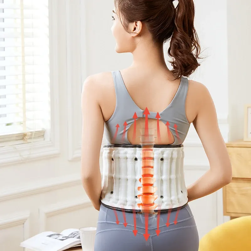 Lumbar support belt for lumbar disc strain and herniation, lumbar support, traction and fixation medical treatment device