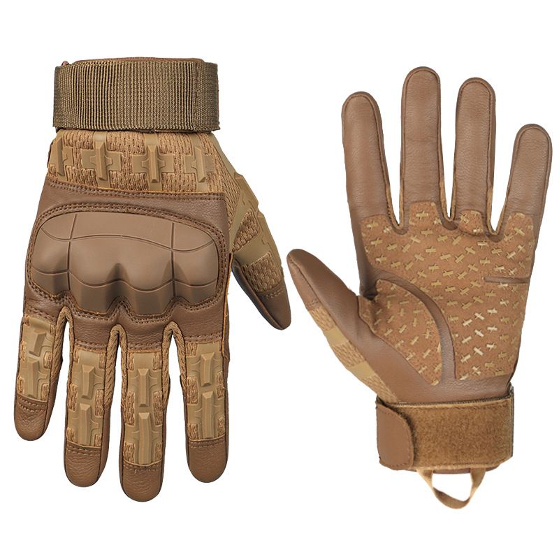 Tactical gloves, shooting gloves, hard shell knuckle protection, leather palms, motorcycle gloves, riding and shooting
