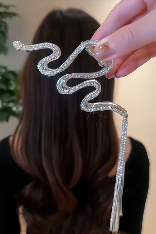 Snake-shaped wavy hair gripper - and hair styling set😍