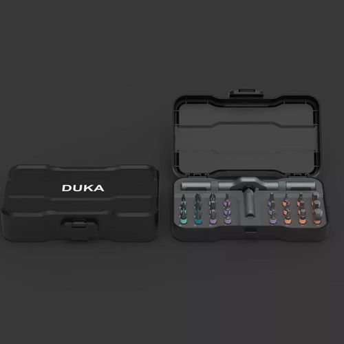 24-in-1 Multi-function Magnetic Drill and Screwdriver Toolbox