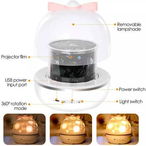 Dreamy atmosphere night light