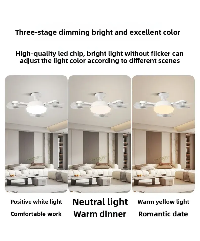 Bestselling hit item 4-in-1 hanging fan light