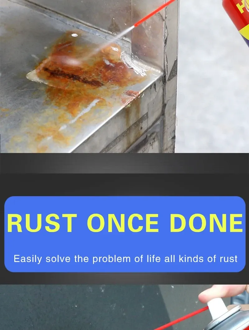 Multi-Purpose Rust Prevention Lubricant Spray Rust Removal Grease Lubricant Rust Spray Lubricant
