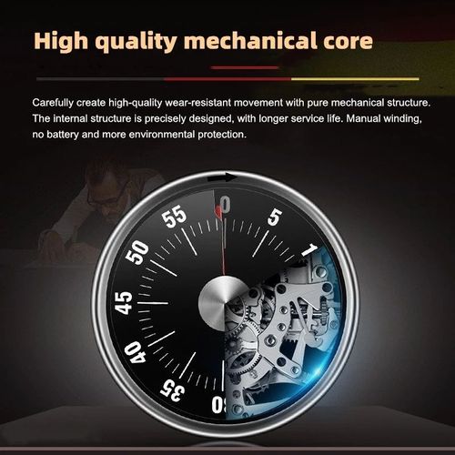 Alarm clock kitchen alarm clock timer countdown cooking magnetic alarm clock