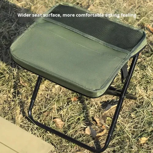 Foldable backpack stool
