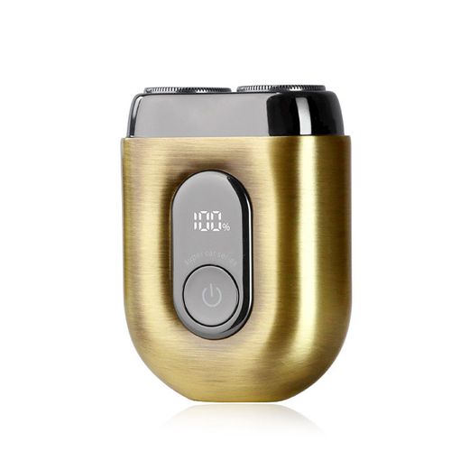 Magnetic three-blade head full-body washable portable car razor