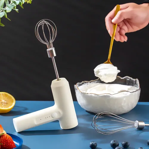 Cordless Electric Food Mixer Portable 3 Speed ​​Egg Beater Baking Dough Cake Cream Mixer Kitchen Tools