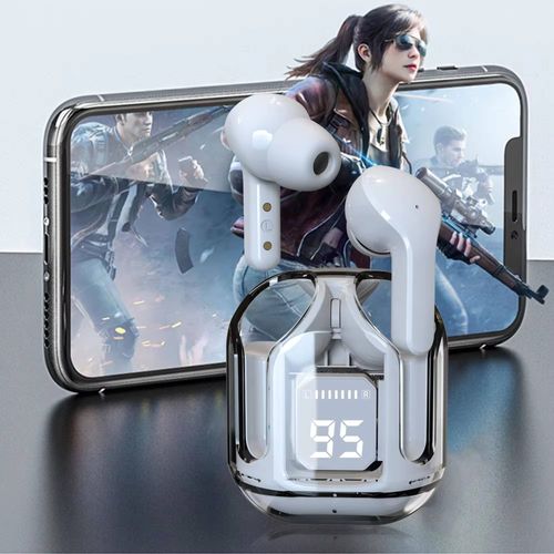 2025 Professional Wireless In-Ear Earbuds Digital Display Waterproof Sports Headphones Power Bank Noise Cancelling TWS
