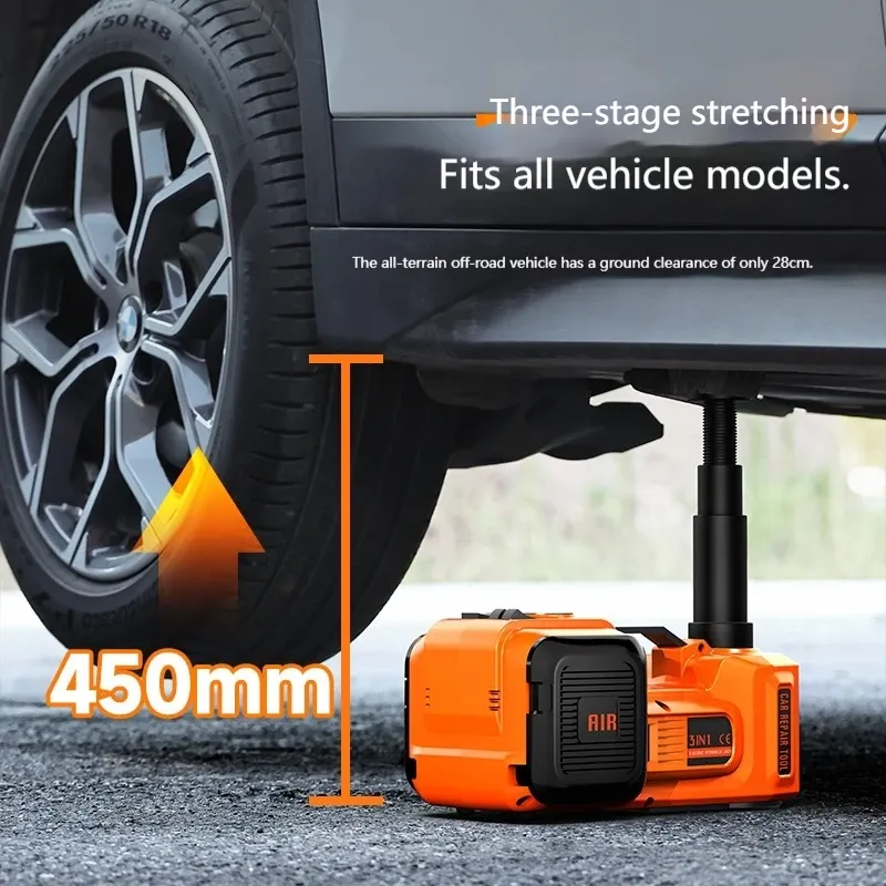 Ton Electric Car Jack Stand 5Ton Emergency Tool