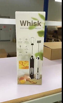 Home Wireless Electric Modern Design Milk Frother Handheld Tea and Egg Whisk Tool New Environmentally Friendly Coffee and Tea and Milk Tool