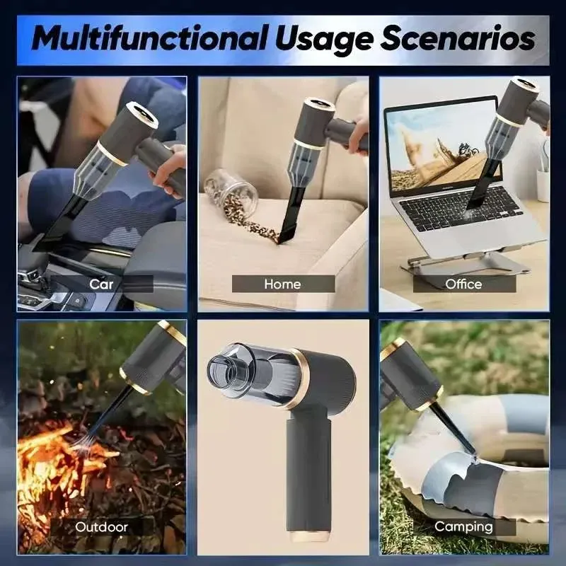 2026 New OEM wireless car Vacuum cleaner 5000Pa 60W 4000 mah handheld car Household vacuum cleaner
