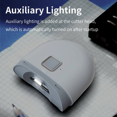 Automatic electric nail clipper and grinding knife