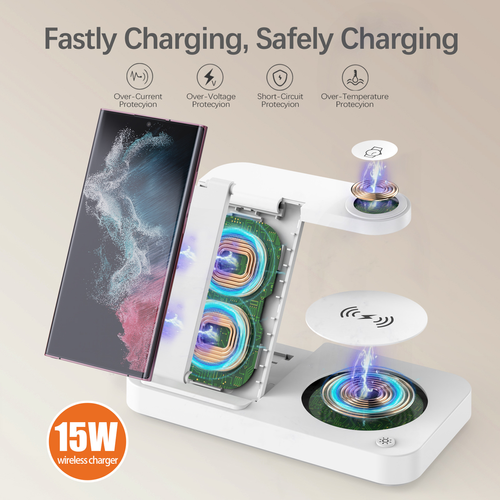 8.21-4-in-1 wireless charger  Magnetic charger