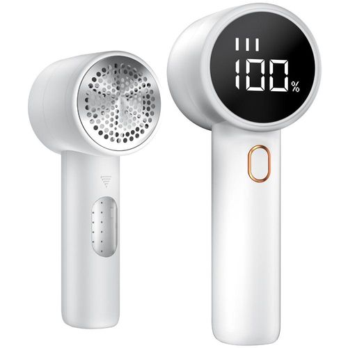 Clothes lint trimmer with display