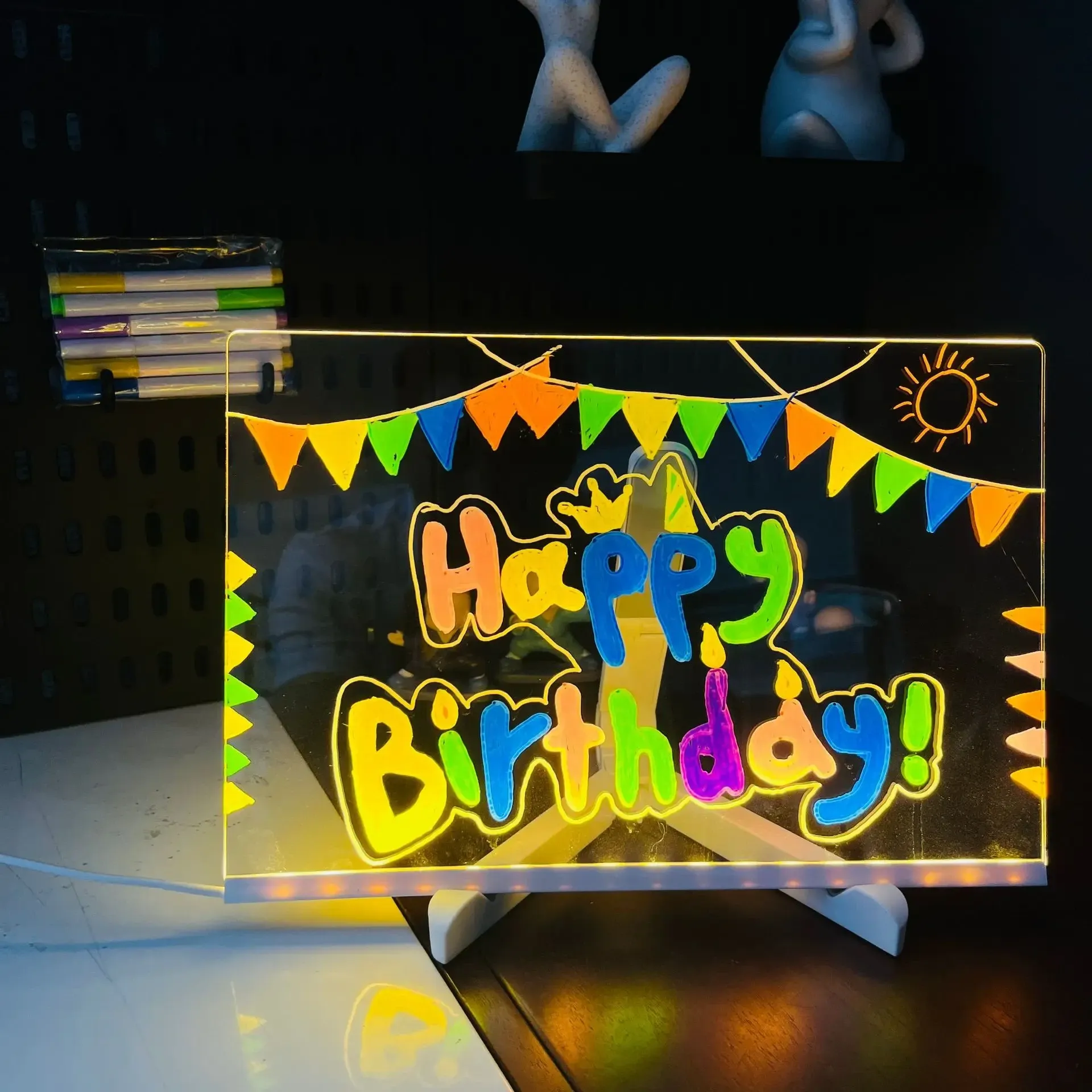 DIY Acrylic LED Night Light Board