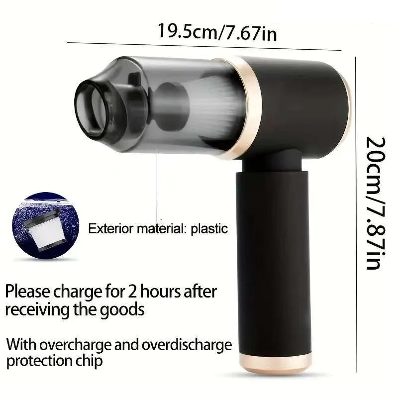 2026 New OEM wireless car Vacuum cleaner 5000Pa 60W 4000 mah handheld car Household vacuum cleaner