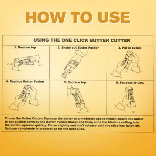 kitchen supplies Butter cheese slices for easy storage  Butter slices and cuts