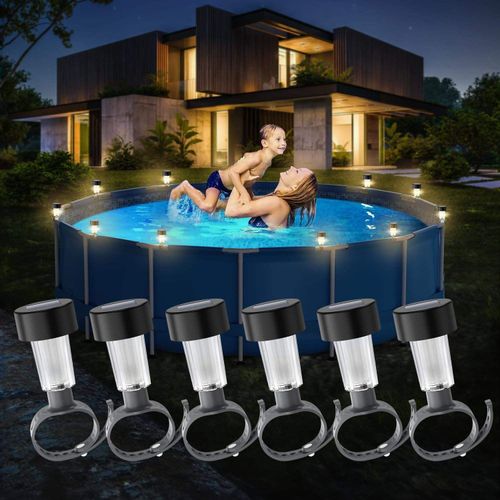 Hot selling waterproof outdoor solar landscape swimming pool lighting LED solar lawn light walkway garden patio swimming pool light