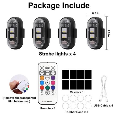Wireless LED Strobe Lights