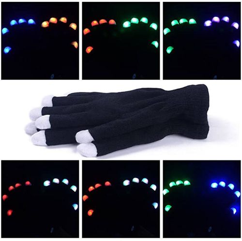 LED Flashing Gloves