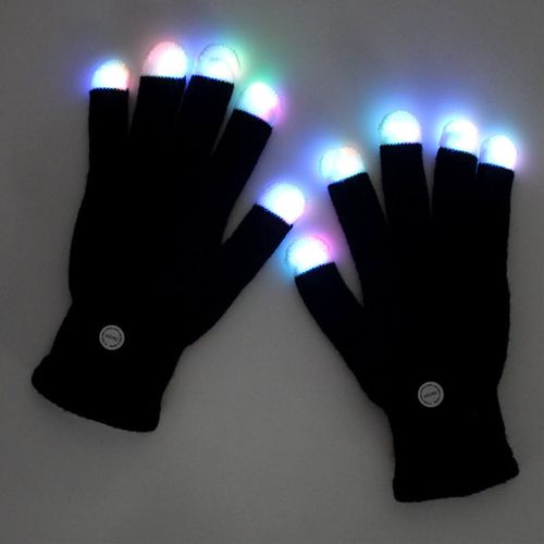 LED Flashing Gloves