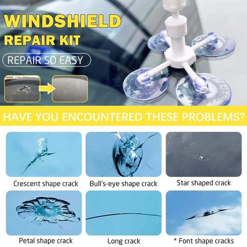 Glass Crack Repair Kit