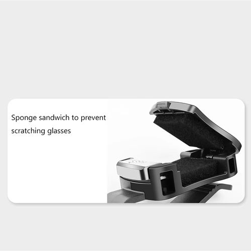 Car-mounted glasses holder