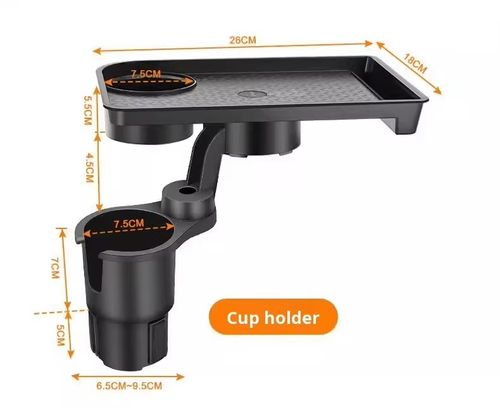 Multifunctional in-car tray