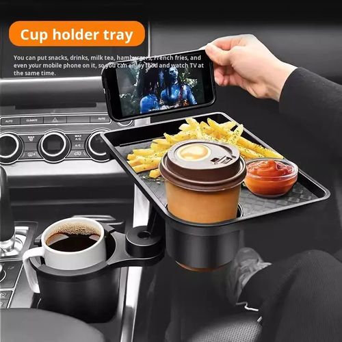 Multifunctional in-car tray