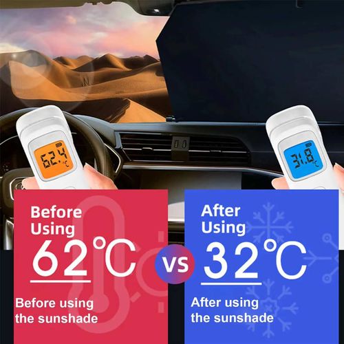 Car windscreen sun visor