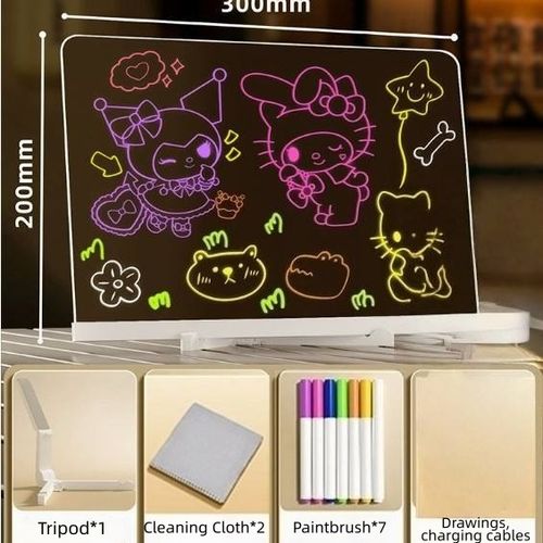 Light-Up Acrylic Drawing Board